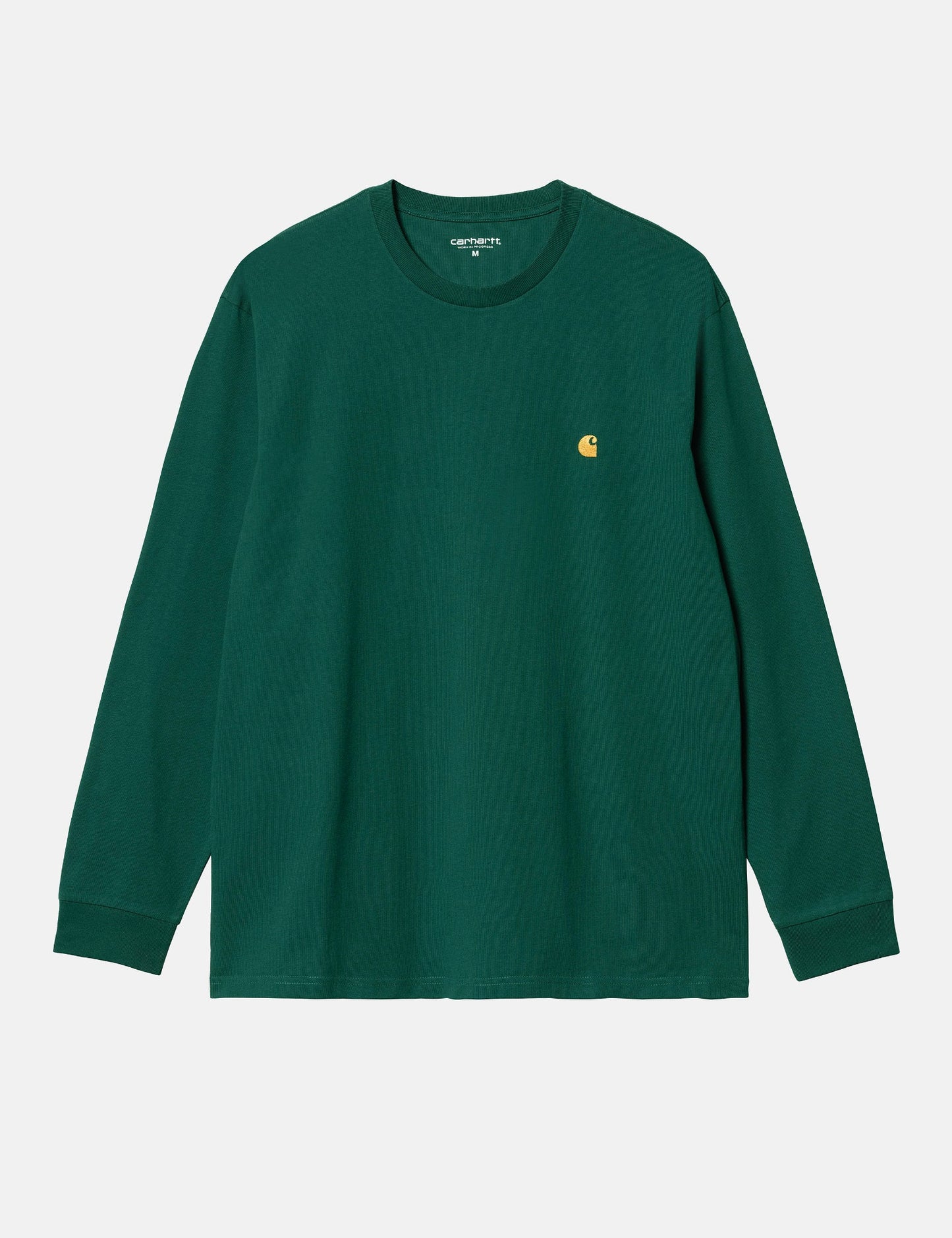 T-Shirt Manches Longues Chase (ample) - Vert Cerfeuil