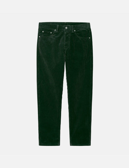 Newel Cordhose (Relaxed) - Dark Cedar Green