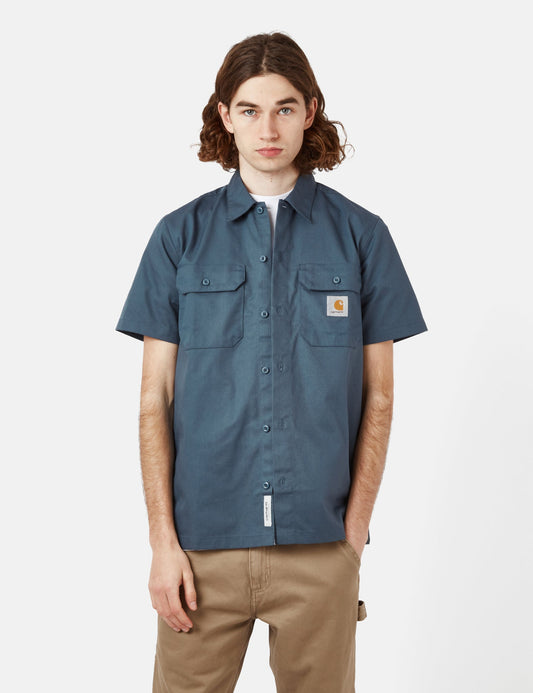 Chemise Master (Coupe Classique) - Bleu Orage