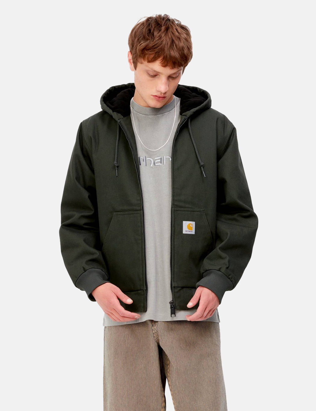 Active Jacket – Buchsbaumgrün