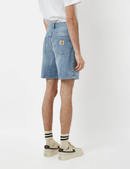 Newel Shorts (Organic) - Blue Light Used Wash