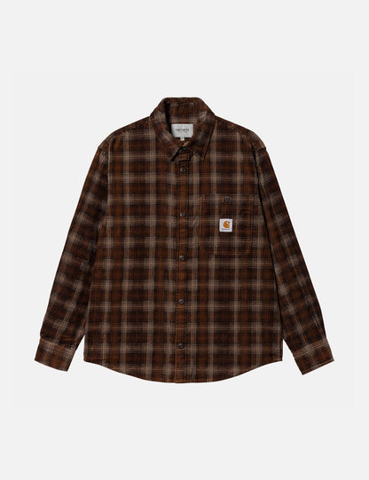 Flint Kordhemd (Wiley Check) - Hamilton Brown