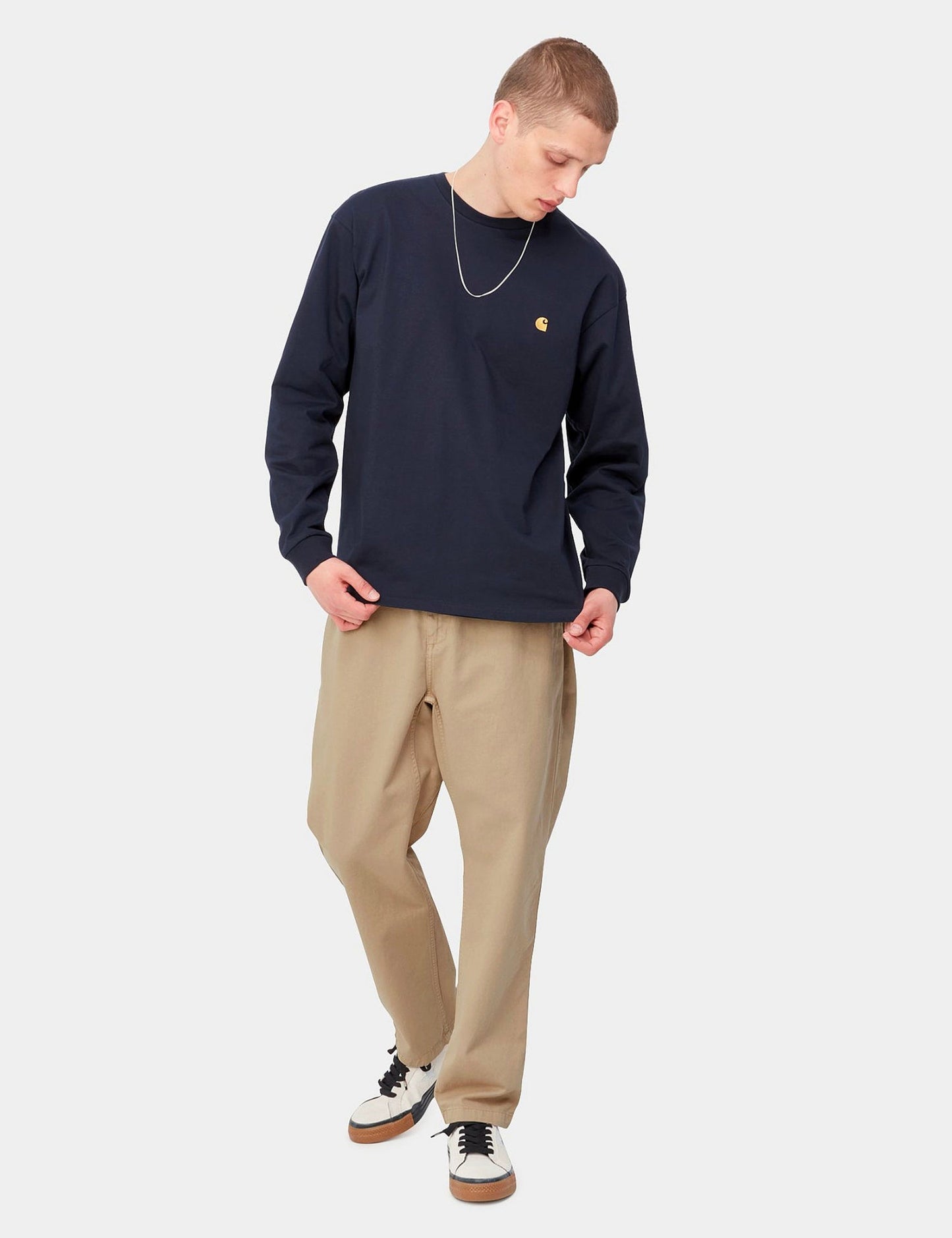 Flint Pant – Wall Khaki Stückgefärbt