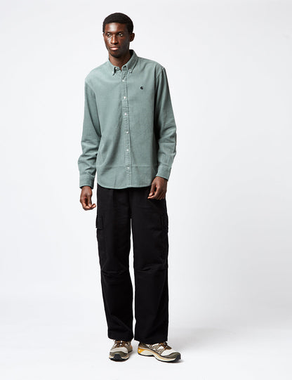 Chemise Madison (Fine Coton) - Bleu canard