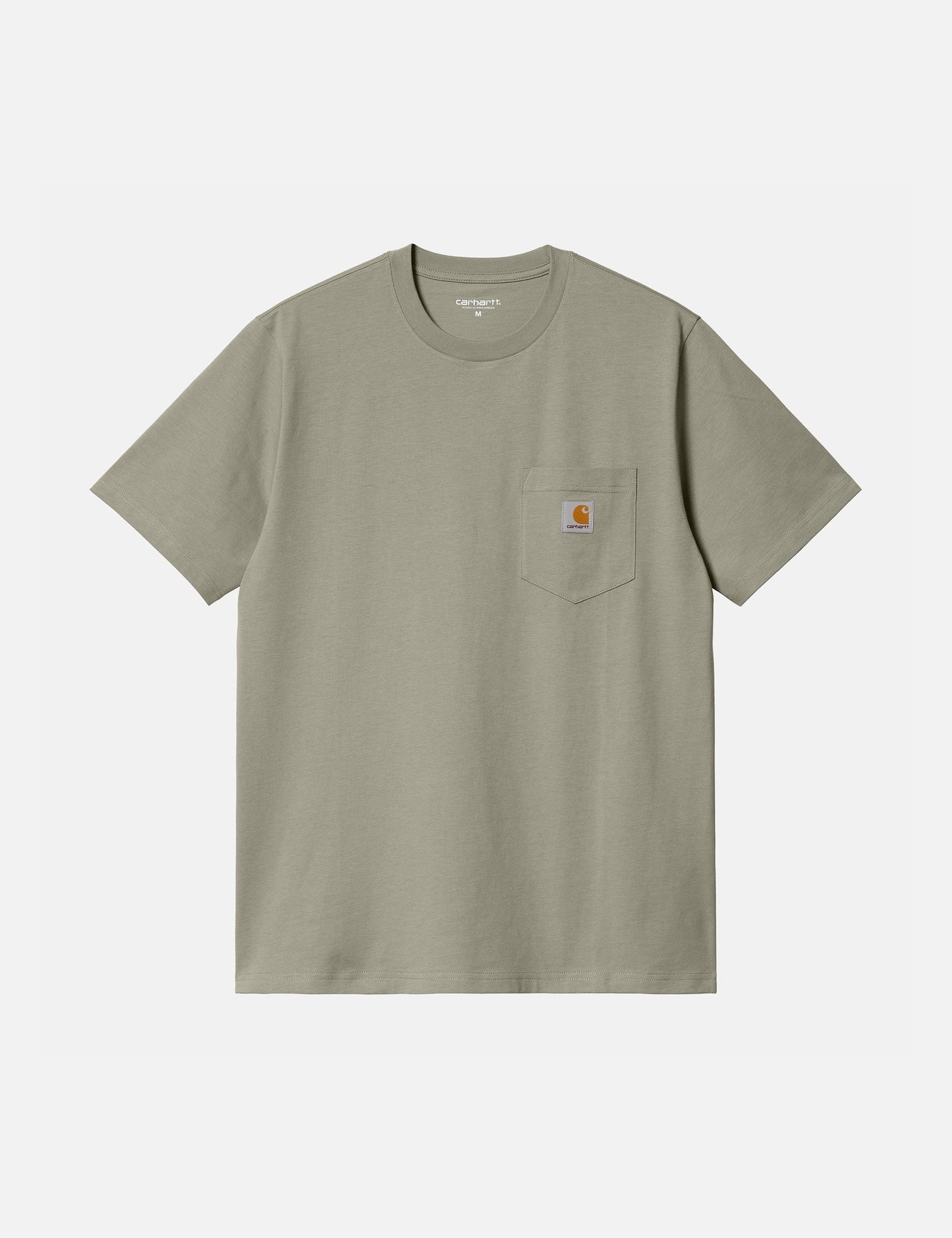 Pocket-T-Shirt (Regular) – Yucca-Grün