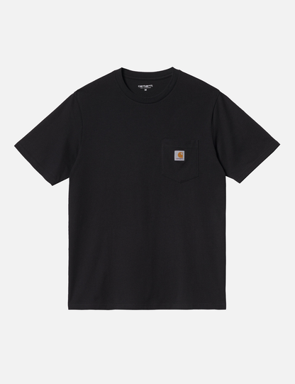 Taschen-T-Shirt – Schwarz