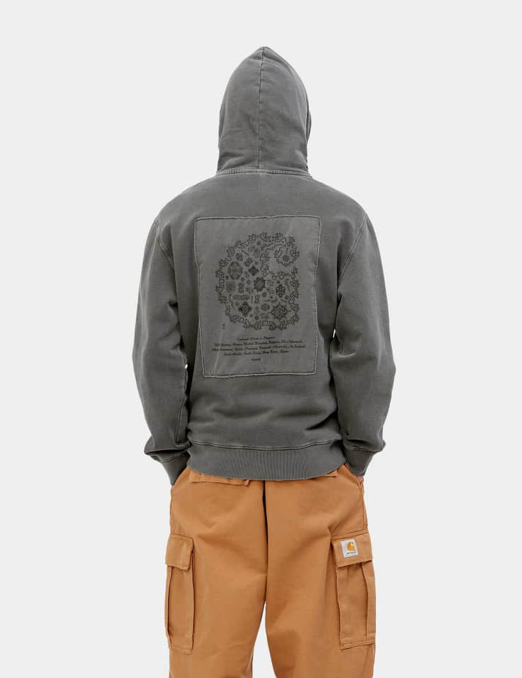 Verse Patch Kapuzenpullover – Vulcan Grey