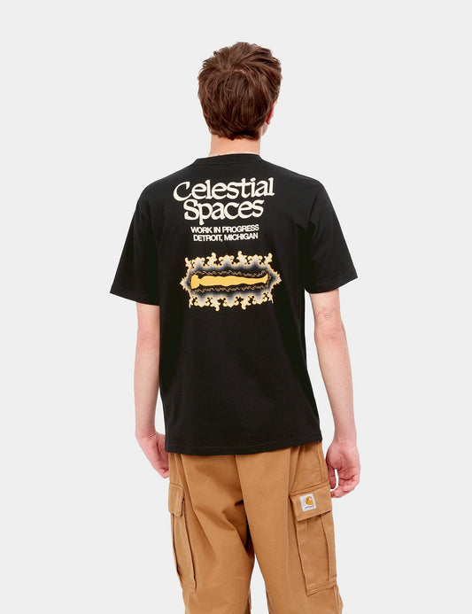 T-shirt Espaces - Noir