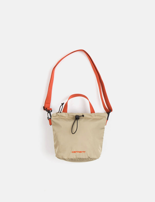 Sac Bayshore (petit) - Brun Ammonite/Orange Brique