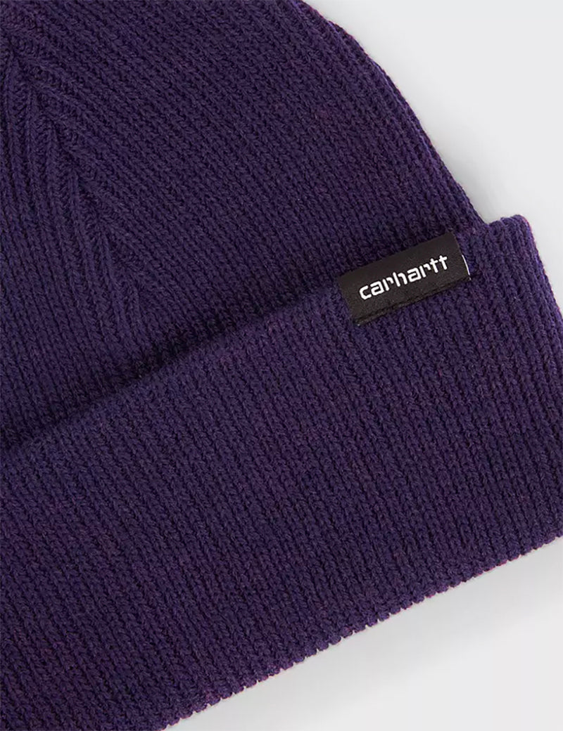 Gordan Beanie Mütze – Cassisblau