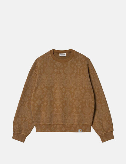 Sweatshirt mit Vers-Print – Hamilton Brown
