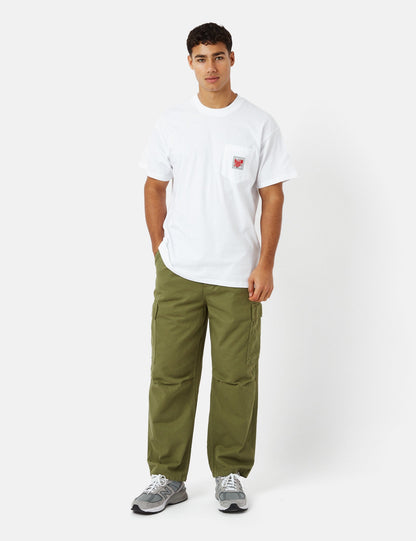 Cole Cargo-Hose (Relaxed, Bio) – Kiwi-Grün