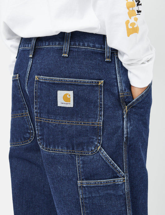 Pantalon en jean à jambe unique (décontracté) - Bleu
