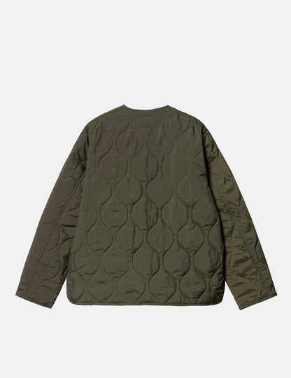 Damen-Steppjacke Skyler – Pflanzengrün