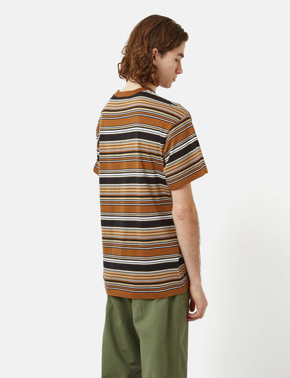 Lafferty T-Shirt (gestreift) – Hamilton Brown