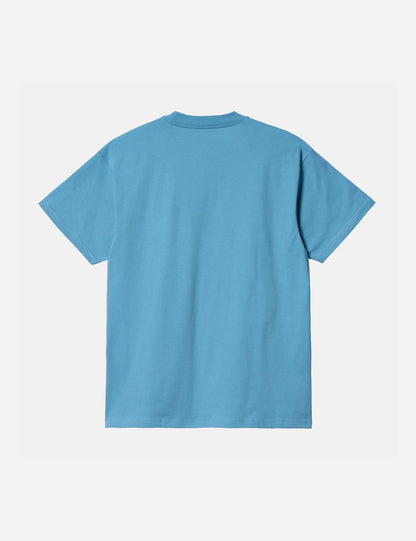 Vacanze T-Shirt (Organic) - Piscine Blue