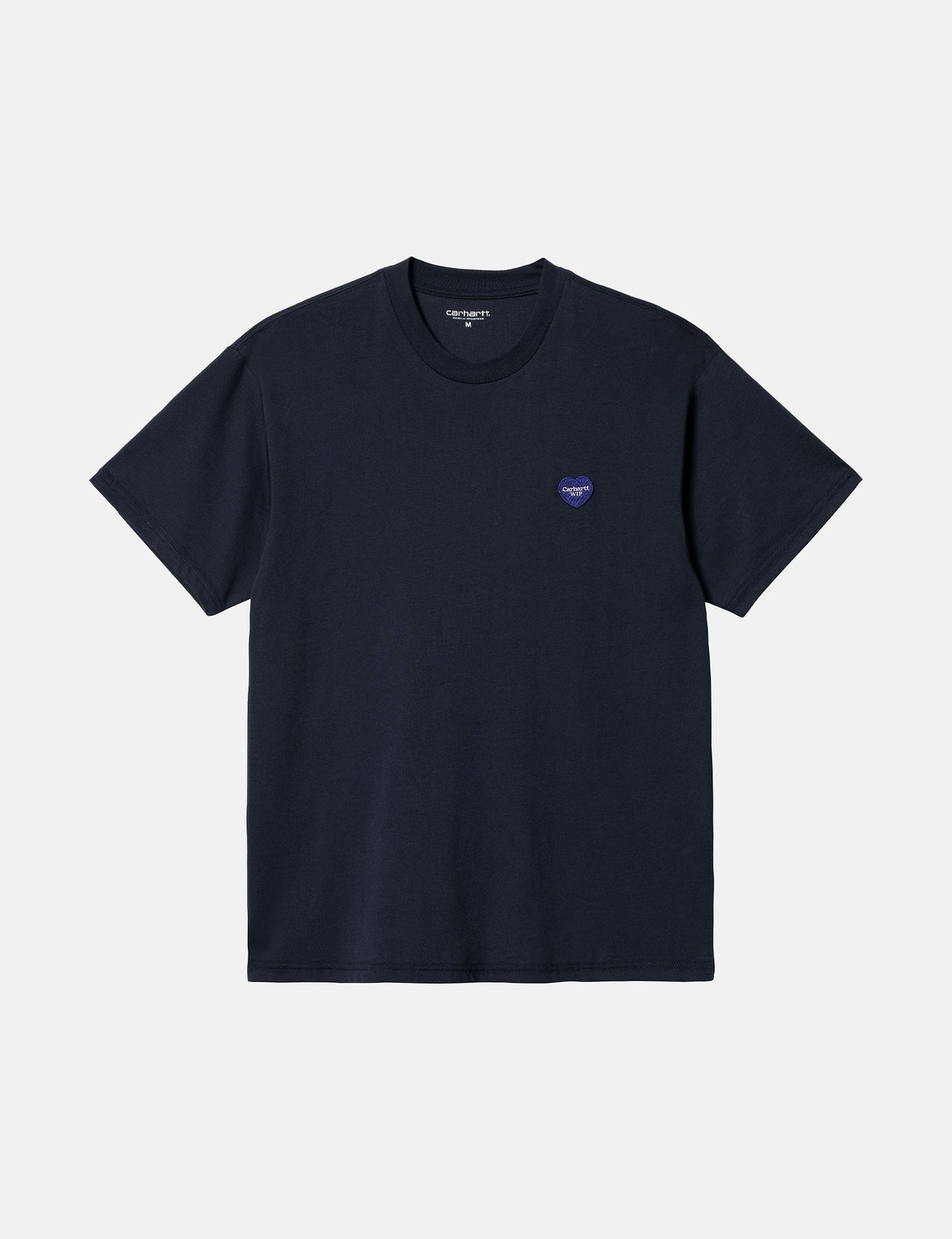 T-shirt Double Cœur (Bio) - Bleu