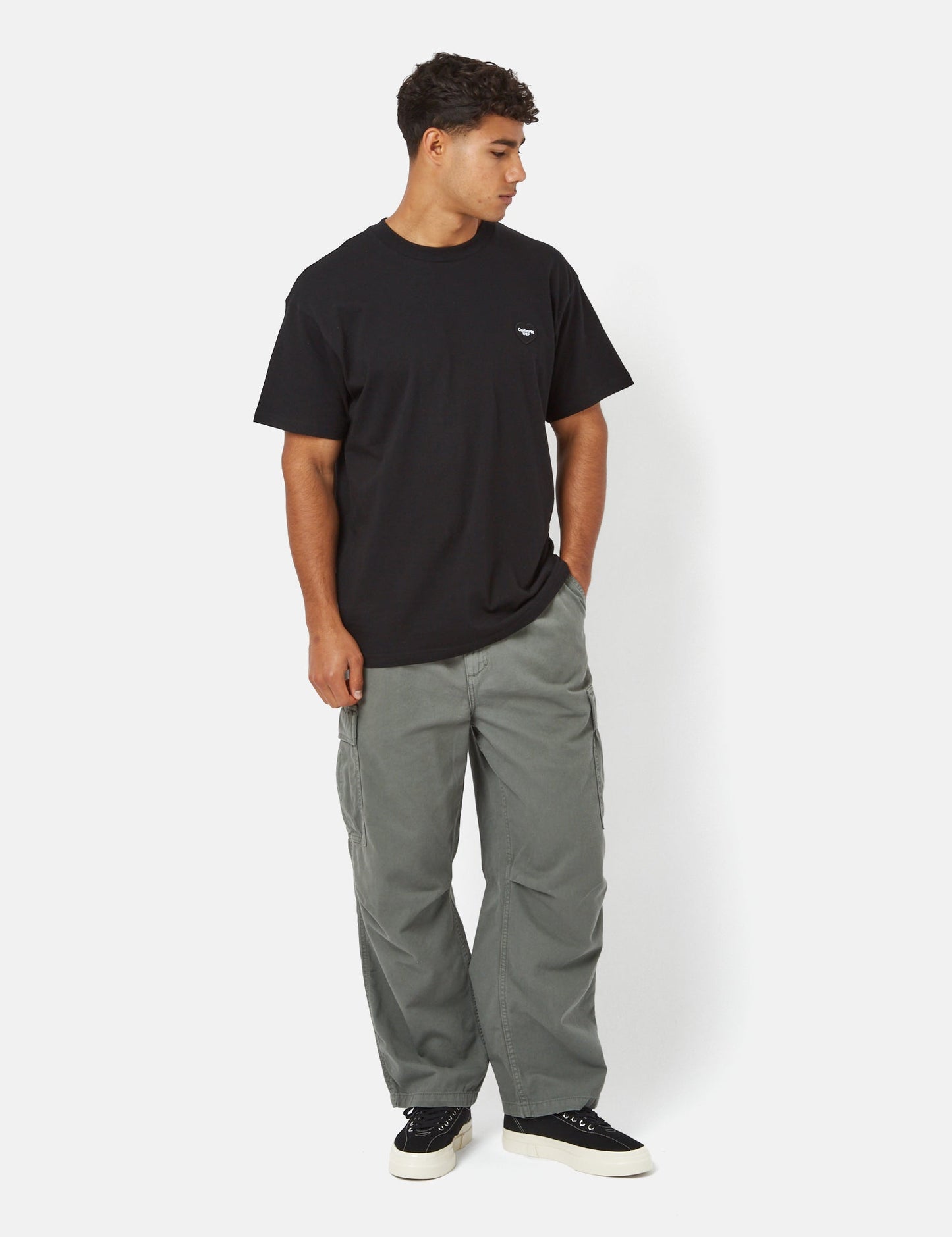 T-Shirt Double Cœur (Bio) - Noir