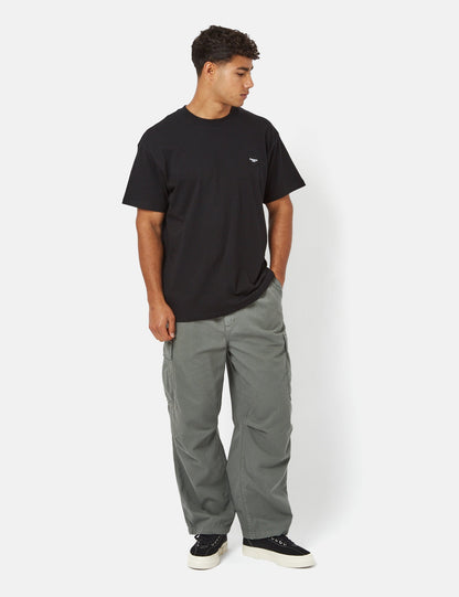 T-Shirt Double Cœur (Bio) - Noir