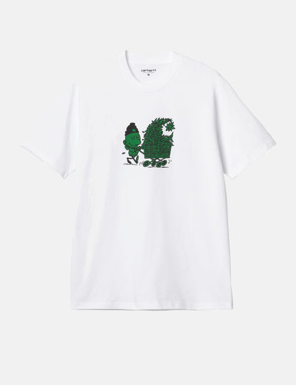Shopper T-Shirt (Regular) – Weiß