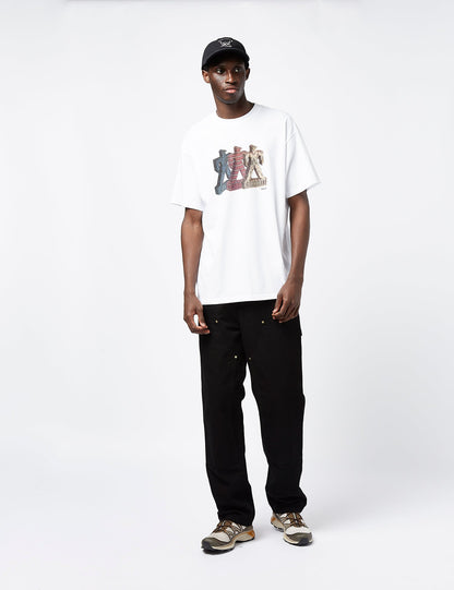 Built T-Shirt (locker geschnitten) - Weiß