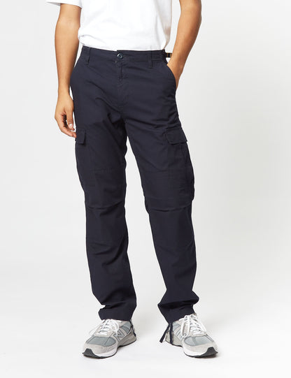 Pantalon Cargo Aviation (Coupe Slim) - Bleu Marine Foncé