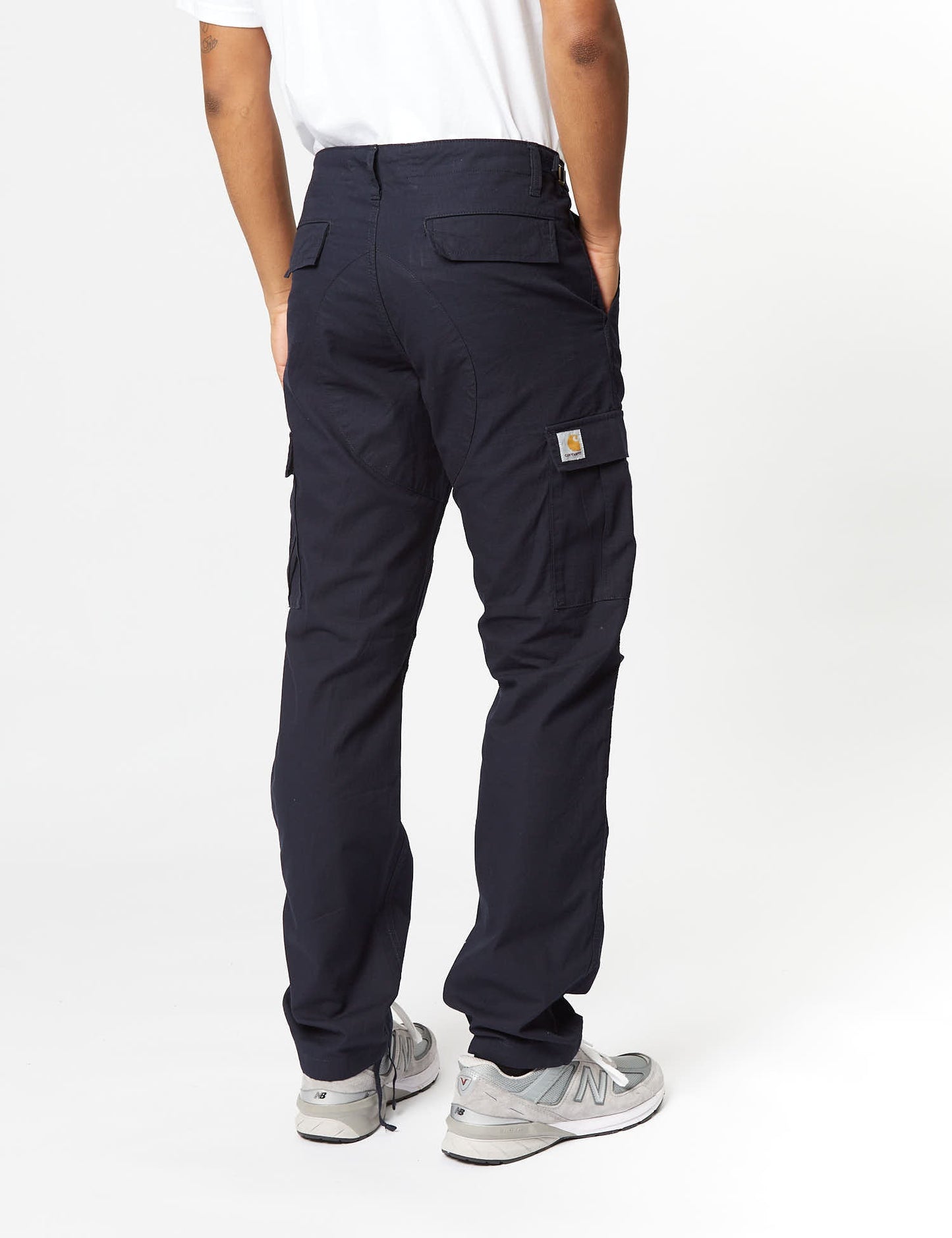 Pantalon Cargo Aviation (Coupe Slim) - Bleu Marine Foncé