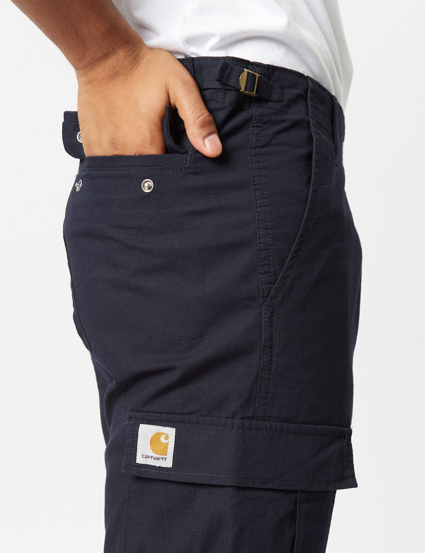 Pantalon Cargo Aviation (Coupe Slim) - Bleu Marine Foncé