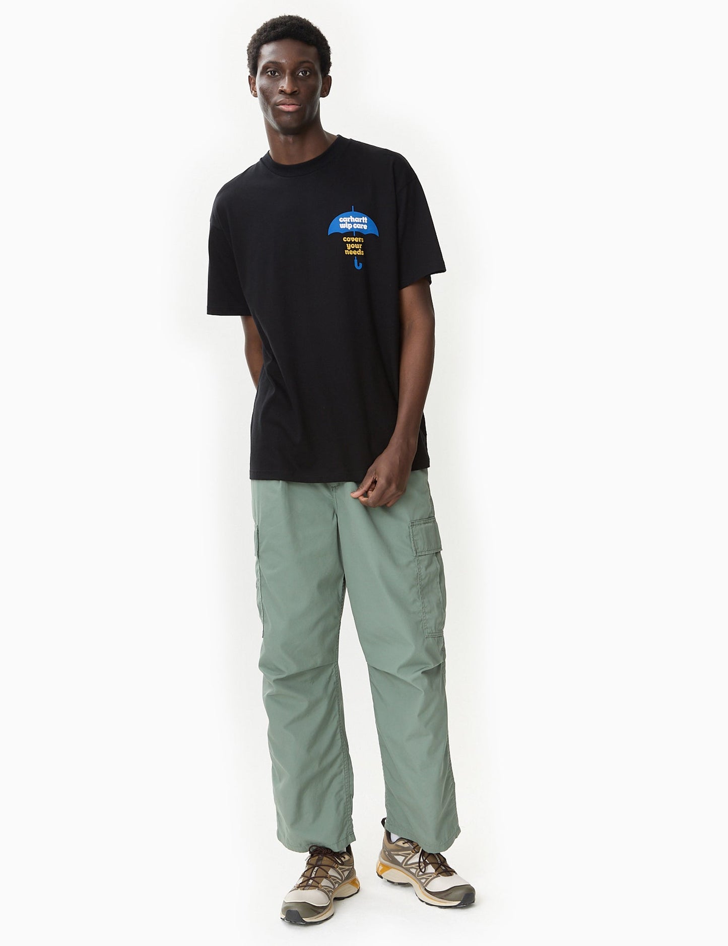 Couvre T-shirt (ample) - Noir