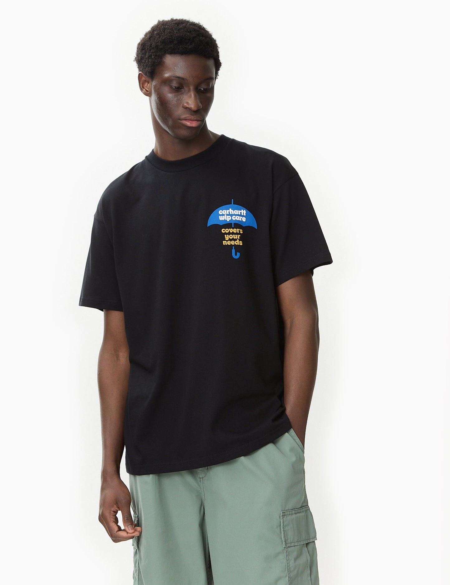 Couvre T-shirt (ample) - Noir