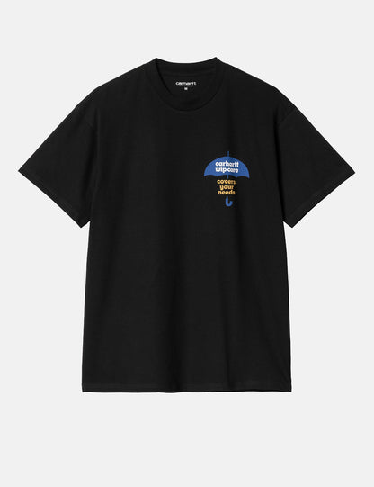 Couvre T-shirt (ample) - Noir