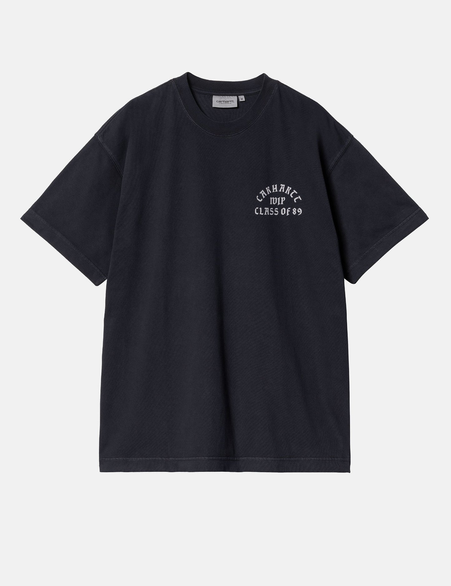 T-Shirt S/S Klasse von 89 (locker geschnitten) – Dunkelblau/Weiß