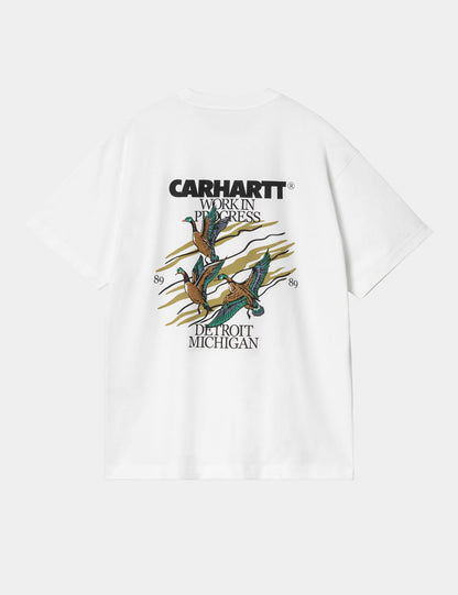 T-shirt Canards - Blanc