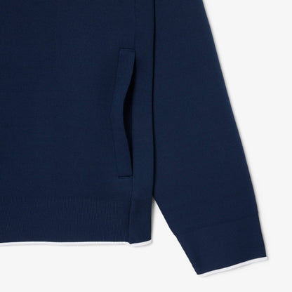 Tennis Heritage Polo Collar Zipped Sweatshirt