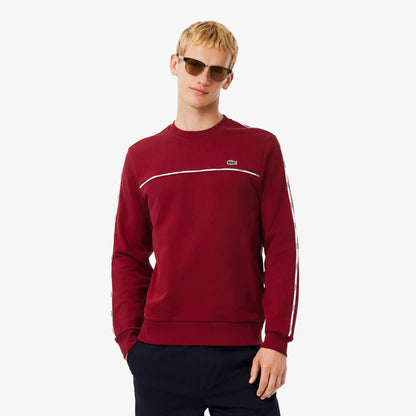 Logo Trim Fleece Sweatshirt