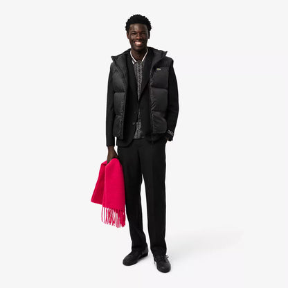 Water-Repellent Short Puffed Vest