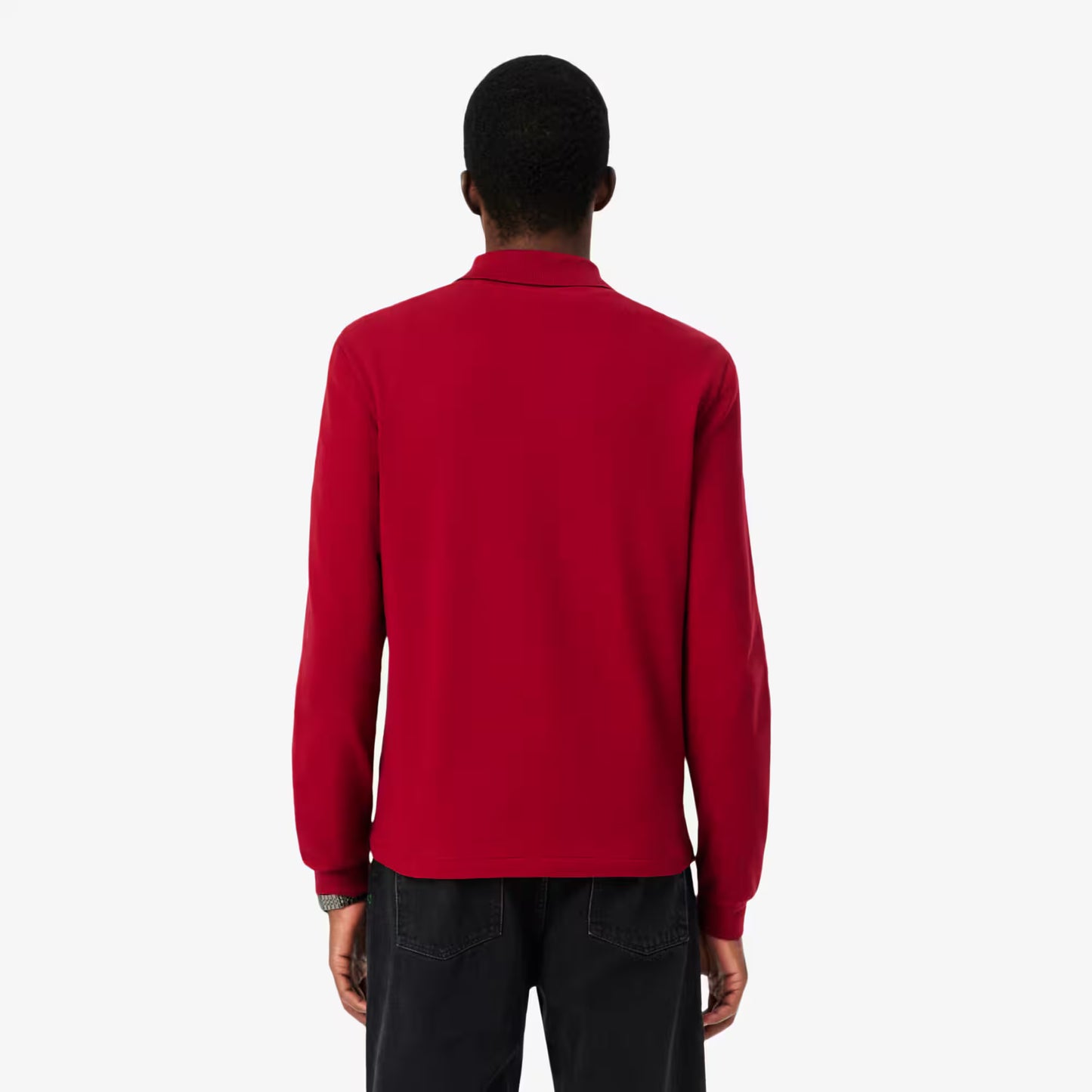 Classic Fit Long Sleeved L.12.12 Polo Shirt