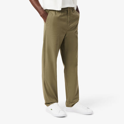 Regular Fit Cotton Twill Chino Pants 2