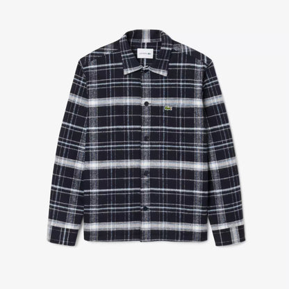 Karo-Overshirt aus Baumwolle