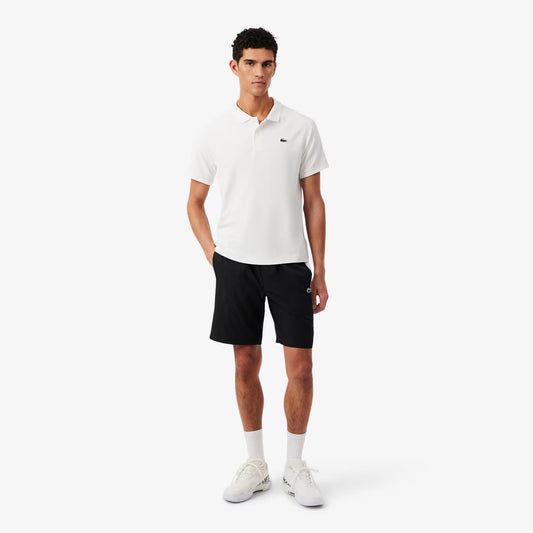 Sport-Shorts mit Akzentband aus Diamant-Taft