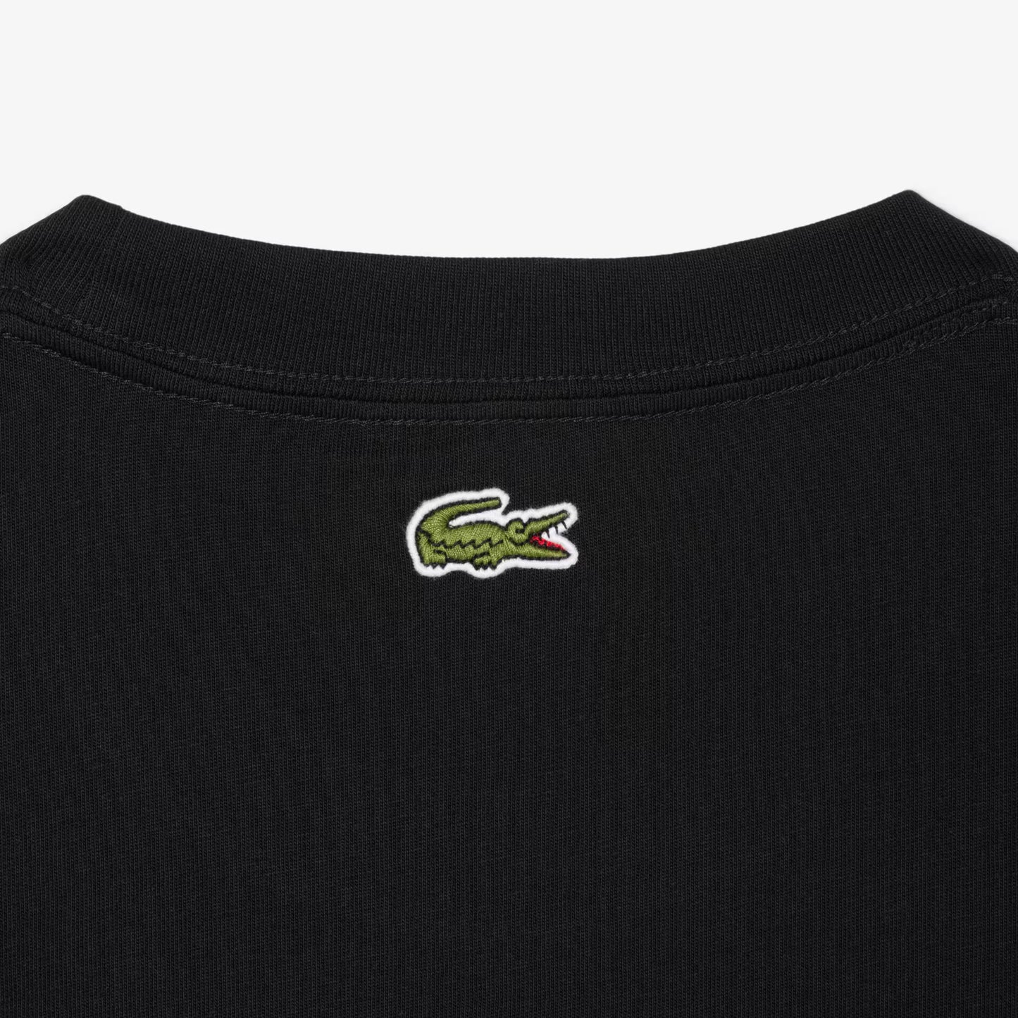 Besticktes Baumwoll-T-Shirt