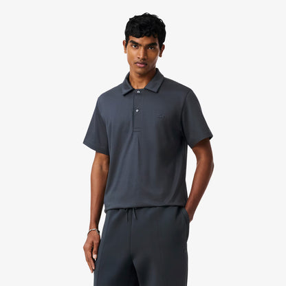 Paris Classic Fit Open Neck Embroidered Polo Shirt