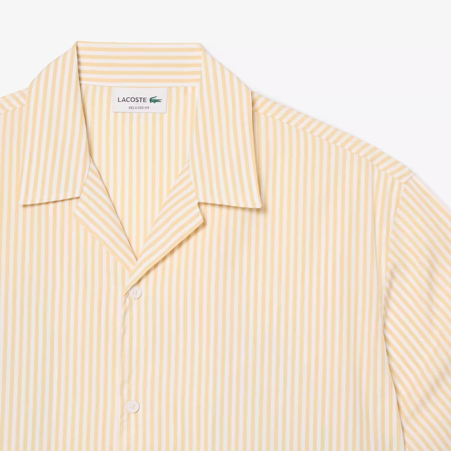 Relaxed Fit Striped Crocodile Shirt