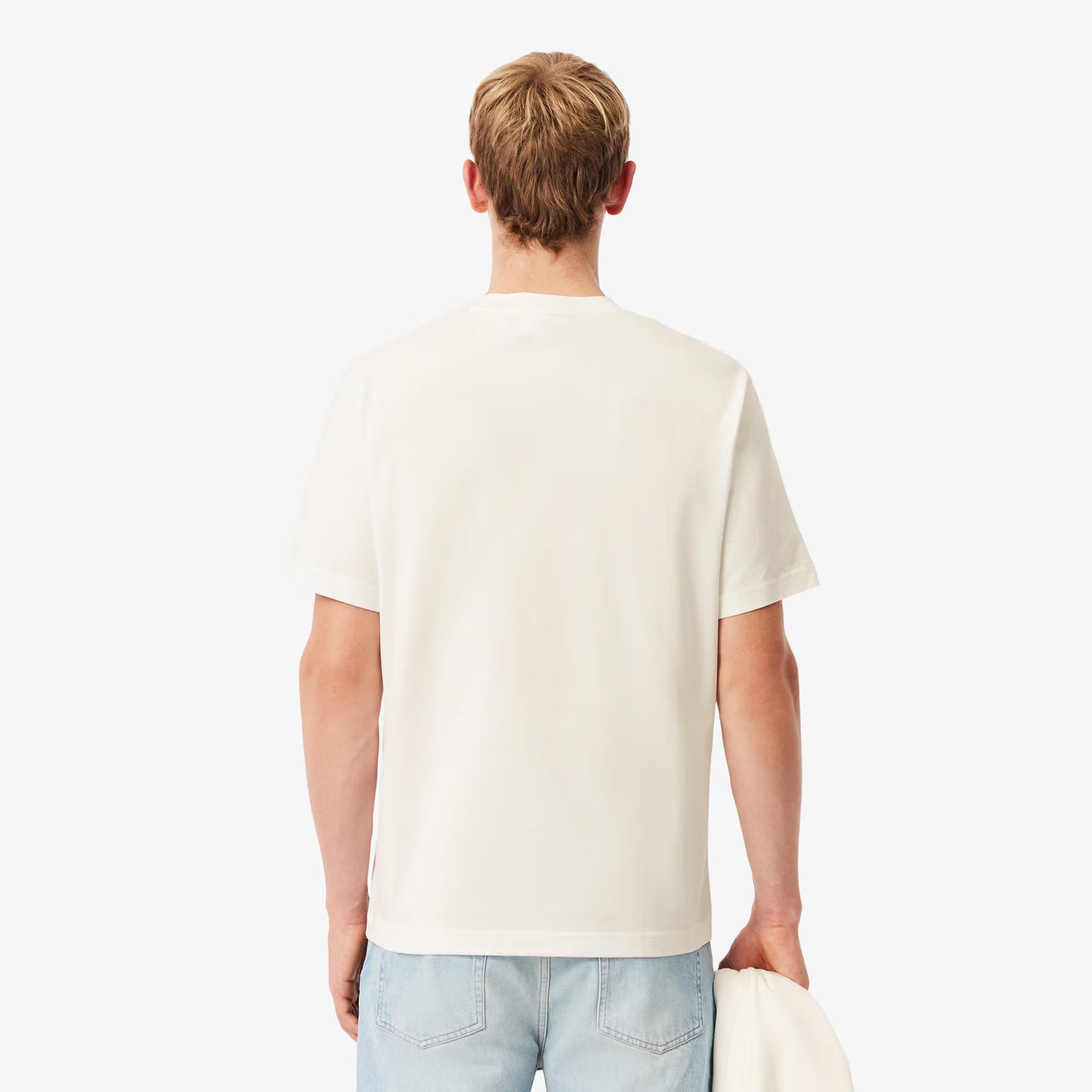 T-shirt badge en coton