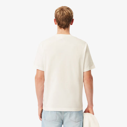 T-shirt badge en coton