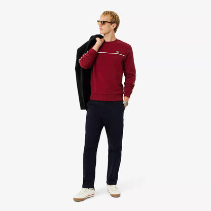 Logo Trim Fleece Sweatshirt