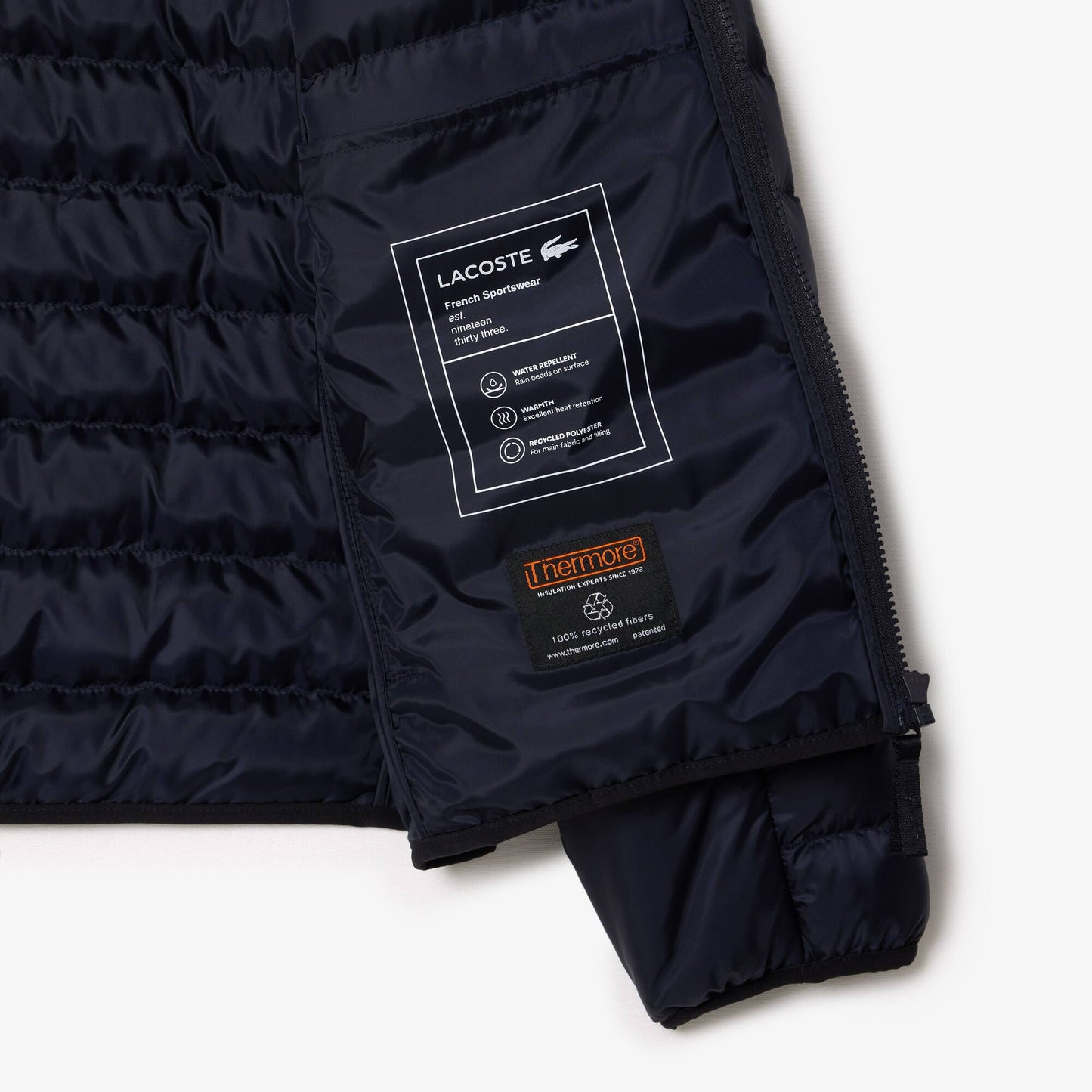 Wasserabweisende gesteppte Pufferjacke