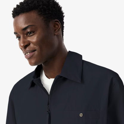 Water-Repellent Textured Taffeta Jacket
