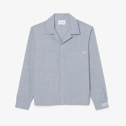 Oversized Wool Blend Overshirt