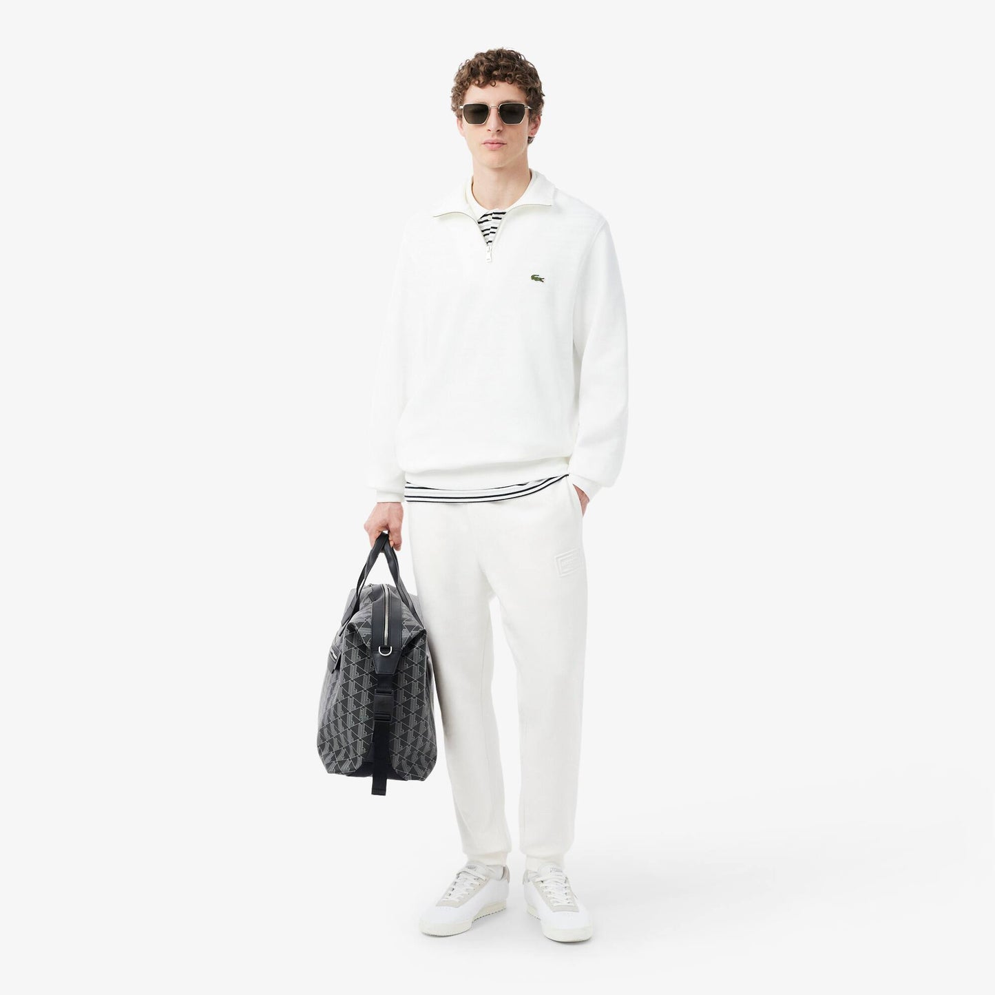 Sweatpants mit geprägtem Branding
